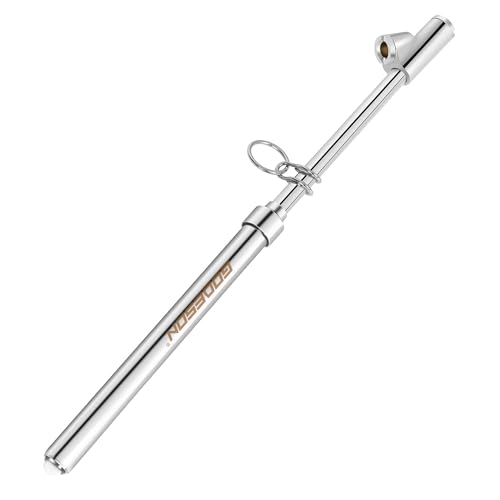 GODESON Dual Head Tire Pressure Gauge,Heavy Duty Pen Tire Gauge Range 10-150PSI; 1-10Bar. Dual Head Truck Air Pressure Gauge…