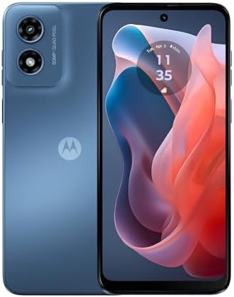 Motorola Moto G Play | 2024 | Unlocked | Made for US 4/64GB | 50MP Camera | Sapphire Blue