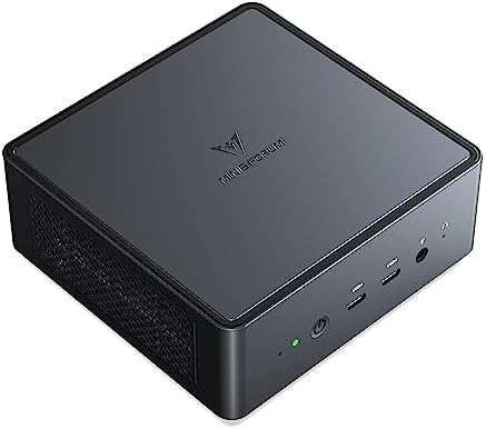 MINISFORUM Venus UM790 Pro Mini PC AMD Ryzen 9 7940HS up to 5.2 GHz 32 GB DDR5 1 TB SSD Radeon 780M Graphics, 4X USB3.2, 2X USB4, 2X HDMI 2.1, PCIe4.0x2, BT5.3, RJ45 2.5G