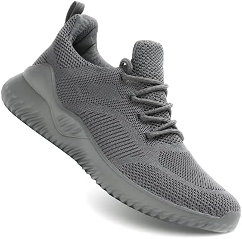 Kapsen Men's Non Slip Running Shoes Ultra Light Breathable Casual Walking Shoes Fashion Sneakers Mesh Workout Sports Shoes