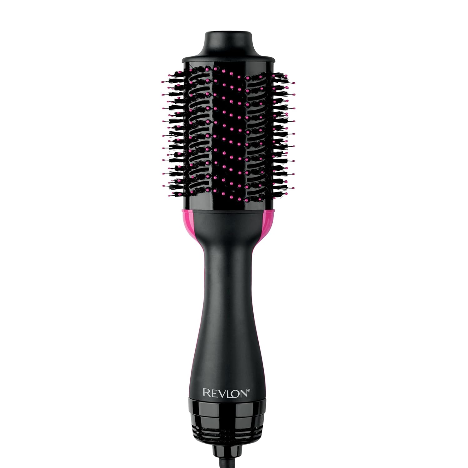 REVLON One-Step Volumizer Hair Dryer and Styler \u2013 Easy Salon-Style Blowouts \u2013 Less Frizz, More Shine, and Reduced Heat Damage, for All Hair Types and Lengths (Black)