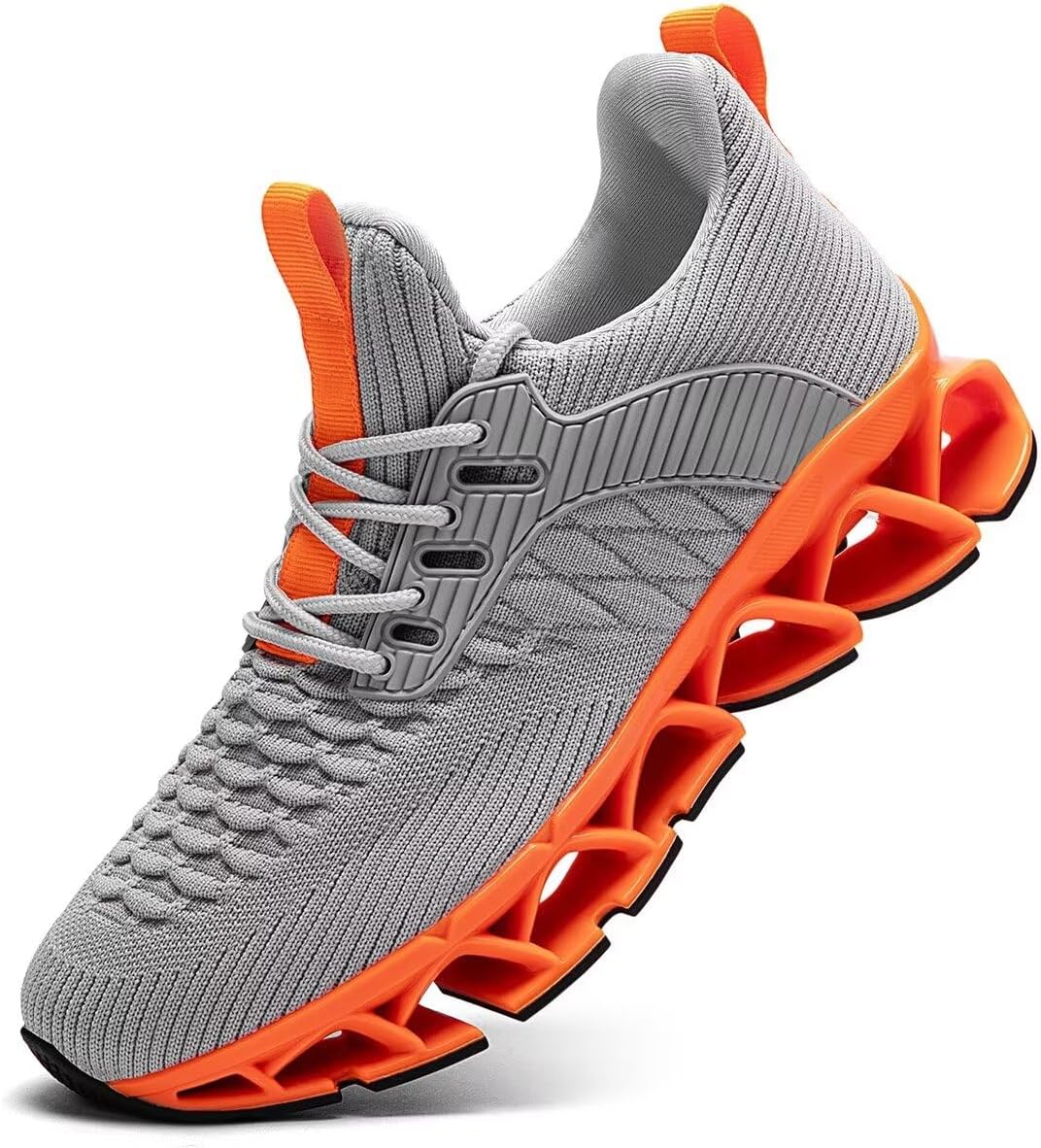Mens Slip on Walking Running Shoes Blade Tennis Casual Fashion Sneakers Comfort Non Slip Work Sport Athletic Trainer