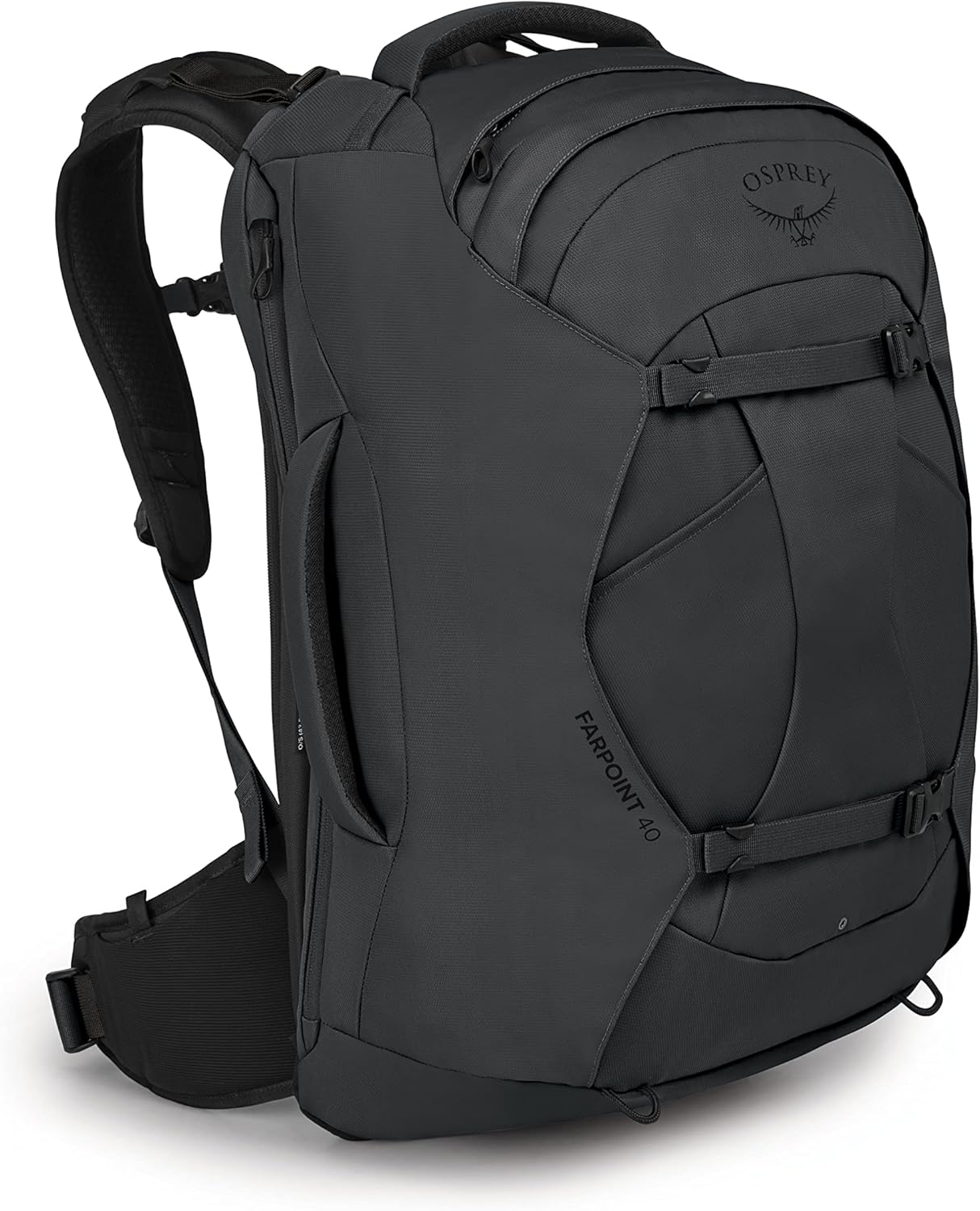 Osprey Farpoint 40L Men's Travel Backpack, Tunnel Vision Grey